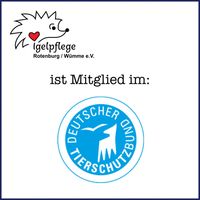 Die Igelpflege Rotenburg/Wümme e.V. ist Mitglied im Deutschen Tierschutzbund